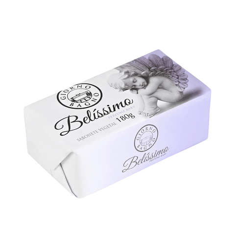 Sabonete em Barra 100% Vegetal Giorno Bagno Belíssimo 180g