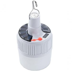 Lâmpada de Emergência Portatil Solar C- Bateria para Acampamento Pesca