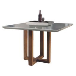 Base Ametista de Madeira 60x60cm Mesa Sala Jantar até 120x90 - 3