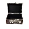 Baú Decorativo Mdf De Moto Estilo Vintage - 2 Baús - 3