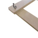 Ver imagem 2 de Cabideiro De Parede Sanfona Madeirado Em Mdf