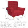 Poltrona Do Papai Noel Vermelho - 5