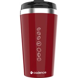 Cafeteira Elétrica Cadence To Go com Copo Extra Red - 220V - 3