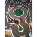 Ver imagem 2 de Pista Tapete em Lona para Brincar de Carrinhos Miniaturas Infantil Kids - 1,20x060m