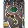 Pista Tapete em Lona para Brincar de Carrinhos Miniaturas Infantil Kids - 1,20x060m - 2
