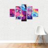 Quadro Desenhos Série Rick And Morty - Adult Swim Em Canvas - 2
