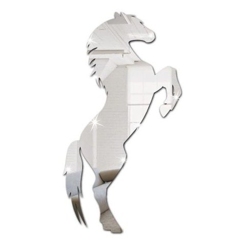 Espelho Decorativo Cavalo em Acrílico Sala Quarto G