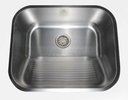Ver imagem 7 de Tanque para Lavanderia de Aço Inoxidável Escovado com Ralo