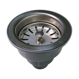 Tanque para Lavanderia de Aço Inoxidável Escovado com Ralo - 6