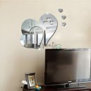 Ver imagem 6 de Kit 5 Corações Coração Espelho Decorar Decoração Sala Quarto