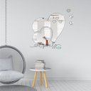 Ver imagem 5 de Kit 5 Corações Coração Espelho Decorar Decoração Sala Quarto