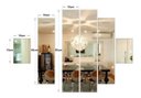 Ver imagem 2 de Kit Espelho Retângulo Decorativo em Acrílico
