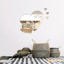 Ver imagem 2 de Espelho Decorativo Coração em Acrílico Sala Quarto