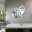 Ver imagem 5 de Espelho Decorativo Coração em Acrílico Sala Quarto