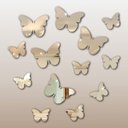 Ver imagem 3 de Espelho Decorativo 26 Borboletas Acrílico Sacada Quarto Sala