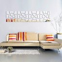 Ver imagem 4 de Espelho Decorativo Acrílico 1,66x0,40M Sala Quarto Grande