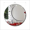 Ver imagem 3 de Espelho Decorativo Acrílico Sala Quarto Mandala Redondo 30cm