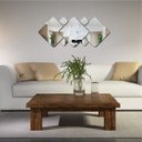 Ver imagem 5 de Espelho Decorativo 7 Peças em Acrílico Sala Quarto