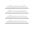 Ver imagem 1 de Kit 4 Prateleiras MDF/MDP Nichos Sala Quarto Cozinha Banheiro 45x15 - GRUMOBILE
