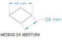 Ver imagem 4 de Tela Anti Inseto De Alumínio Expandido Para Ralo 15cmx100cm