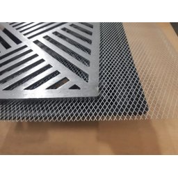 Tela Anti Inseto de Alumínio Expandido para Ralo 20x100cm - 10
