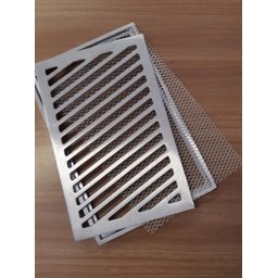 Tela Anti Inseto de Alumínio Expandido para Ralo 20x100cm - 8