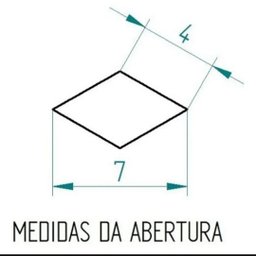 Tela Anti Inseto de Alumínio Expandido para Ralo 20x100cm - 6