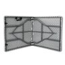 Mesa dobrável ao meio 152 x 70 cm ( vira maleta ) Duratec - 4