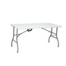 Mesa dobrável ao meio 152 x 70 cm ( vira maleta ) Duratec - 1