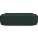 Ver imagem 7 de Cabeceira Cama Box Casal 140cm Lanna com Puff Recamier Doha W01 Suede Verde Musgo - Lyam Decor