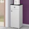 Balcão de Cozinha Multiuso Karol Branco Ajl Móveis - 3