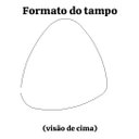 Ver imagem 5 de Mesa Jantar Orgânica Cone Canya 120x125cm - Laca Branca