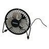 Mini Ventilador de Mesa Compacto Portátil USB 4" - 14,9 x 14,6 cm - Preto - 5