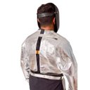 Ver imagem 2 de AVENTAL ALUMINIZADO THERM FIRE ATÉ 1200°C BARBEIRO MANGA LONGA BENETHERMI CA 38351