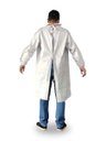 Ver imagem 2 de AVENTAL PVC MANGA LONGA BARBEIRO FORRADO BRANCO CA 33301
