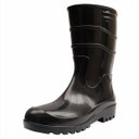 Ver imagem 1 de Bota Pvc Impermeável Cano Curto Workflex Preta com Forro Ca 37154 - 44
