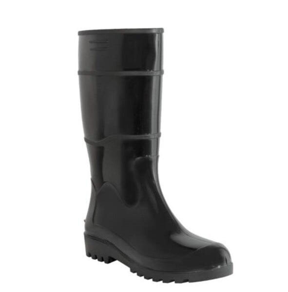 BOTA PVC IMPERMEÁVEL CANO LONGO WORKFLEX PRETA SEM FORRO CA 39184 - 45