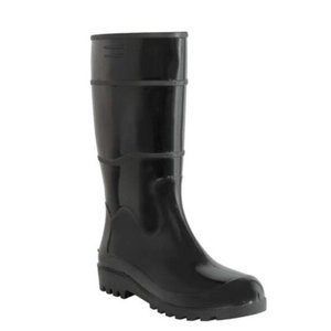 BOTA PVC IMPERMEÁVEL CANO LONGO WORKFLEX PRETA SEM FORRO CA 39184 - 45