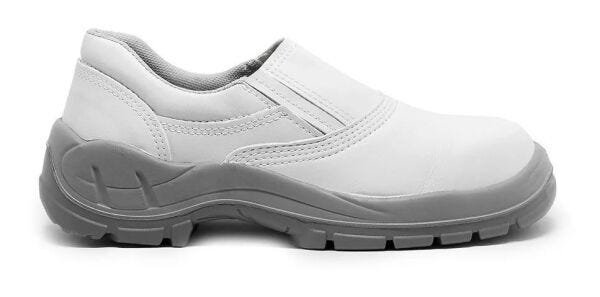 SAPATO ELASTICO PU BIDENSIDADE BRANCO BSE BICO PLASTICO BRACOL CA