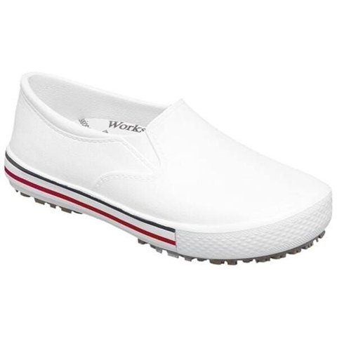 Tênis Ocupacional Antiderrapante Bb80 Soft Works Ca 37212 - 43 - Branco