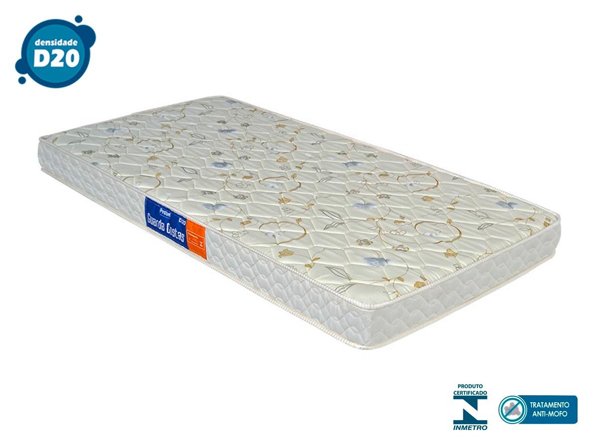 Cama Carro Infantil Azul com Grade de Proteção com Colchão - 4