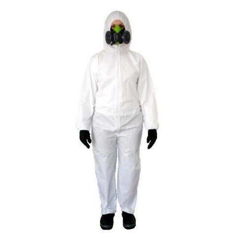 Macacão de Segurança Maxvest Branco Descartável Ca 32399 - M