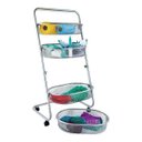 Ver imagem 3 de Fruteira Euro Home Space com 4 Cestos Na Cor Cinza com Rodízios