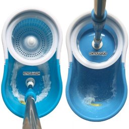 Balde Mop com Cabo 35% + Robusto de 25mm + Dupla Bucha na Cesta Padrão Usa Marca Official Flexmop®Nº 1 - 7