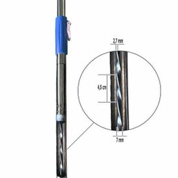 Balde Mop com Cabo 35% + Robusto de 25mm + Dupla Bucha na Cesta Padrão Usa Marca Official Flexmop®Nº 1 - 5