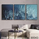Ver imagem 2 de Quadro Decorativo Sala Floral Dente de Leao