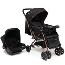 Ver imagem 1 de Carrinho com Bebê Conforto Travel System Reverse Preto Bronze - Cosco