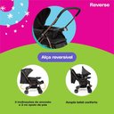 Ver imagem 3 de Carrinho com Bebê Conforto Travel System Reverse Preto Bronze - Cosco