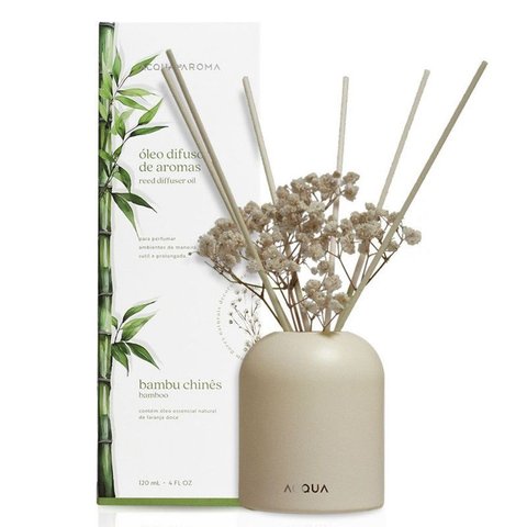 Óleo Difusor de Aromas Acqua Aroma Dia a Dia 120ml Bambu Chinês