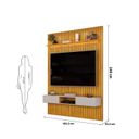 Ver imagem 4 de Painel Ripado para TV até 60 Polegadas com LED MDF 183cmx240cm Led Trento